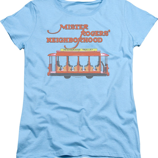 Womens Trolley Mr. Rogers Shirt