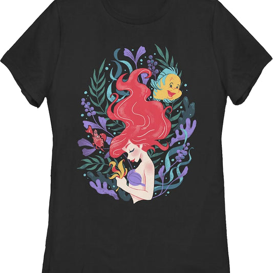 Womens Under The Sea Little Mermaid Shirt