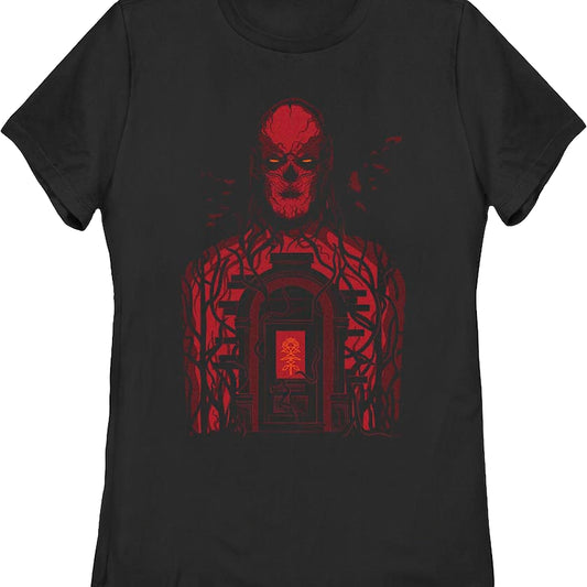 Womens Vecna Doorway Stranger Things Shirt