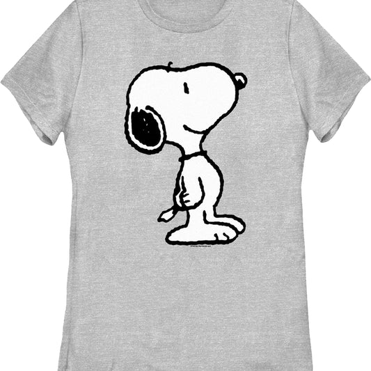 Womens Vintage Snoopy Peanuts Shirt
