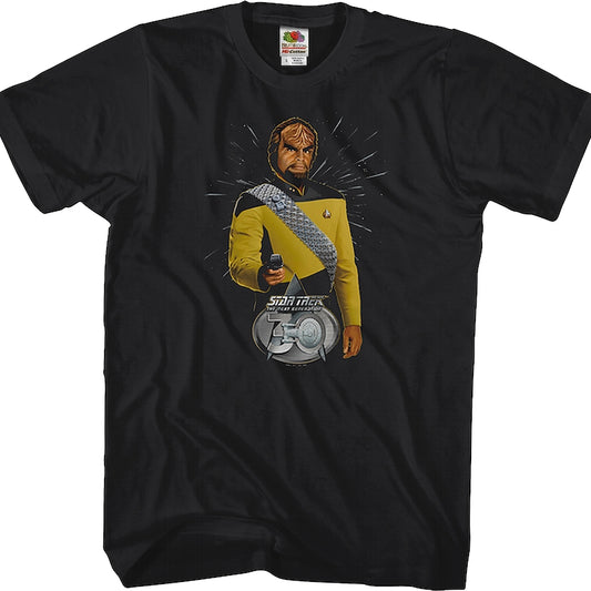 Worf 30th Anniversary Star Trek The Next Generation T-Shirt