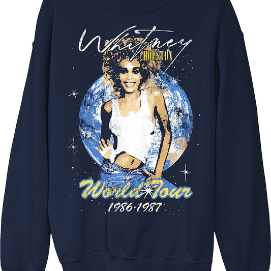 World Tour 1986-1987 Whitney Houston Sweatshirt