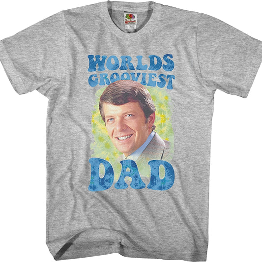 World's Grooviest Dad Brady Bunch T-Shirt