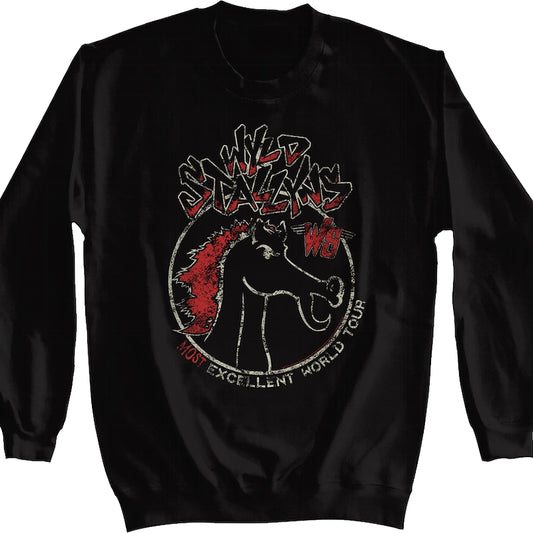 Wyld Stallyns Most Excellent World Tour Bill and Ted Sweatshirt