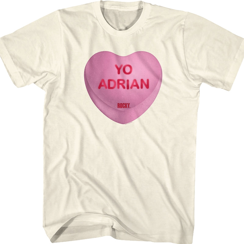 Yo Adrian Candy Heart Rocky T-Shirt