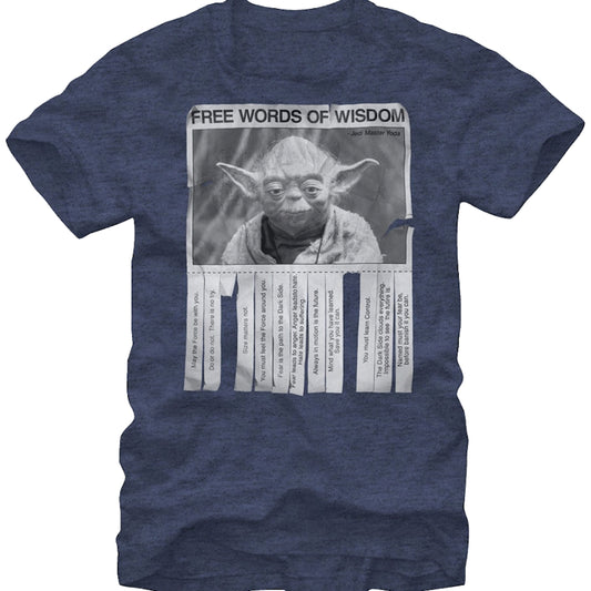 Yoda Words of Wisdom T-Shirt