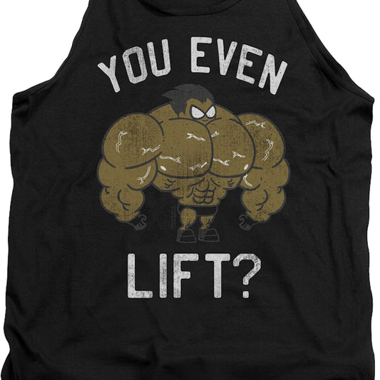 You Even Lift Teen Titans Go Tank Top