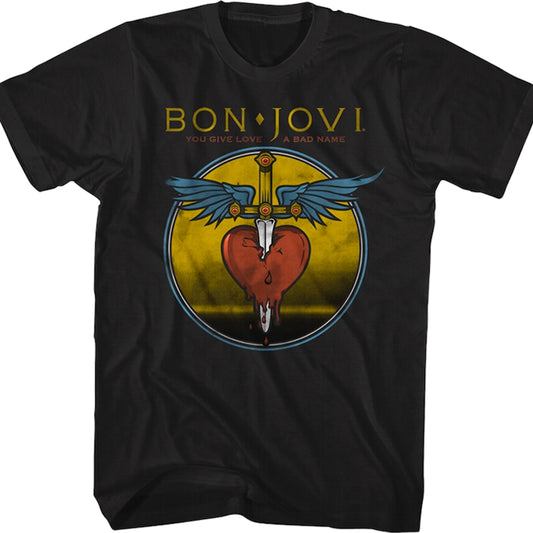 You Give Love A Bad Name Bon Jovi T-Shirt