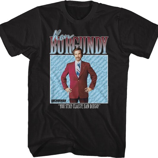 You Stay Classy San Diego Anchorman T-Shirt