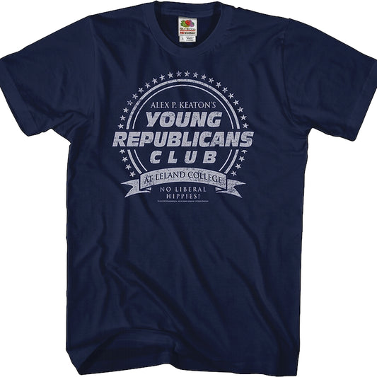 Young Republicans Club Family Ties T-Shirt