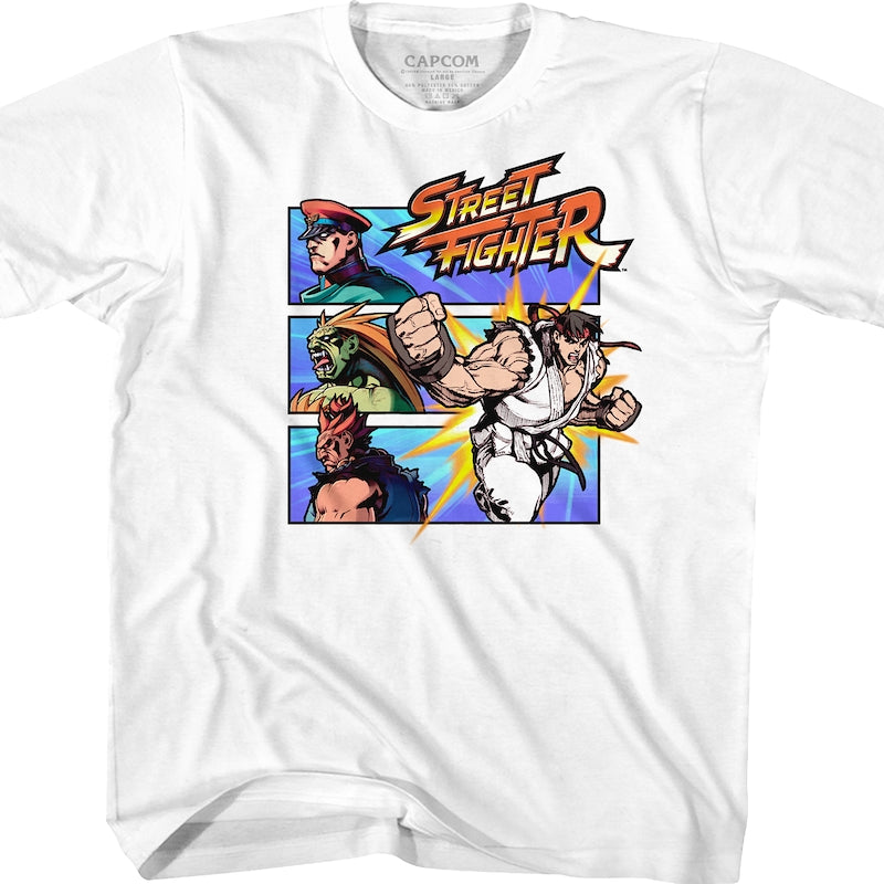 Youth Comic Attack Street Fighter Shirt