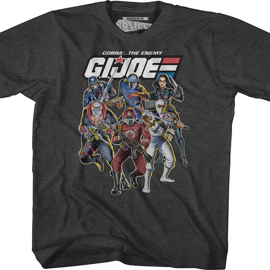 Youth Distressed Cobra Members GI Joe Shirt