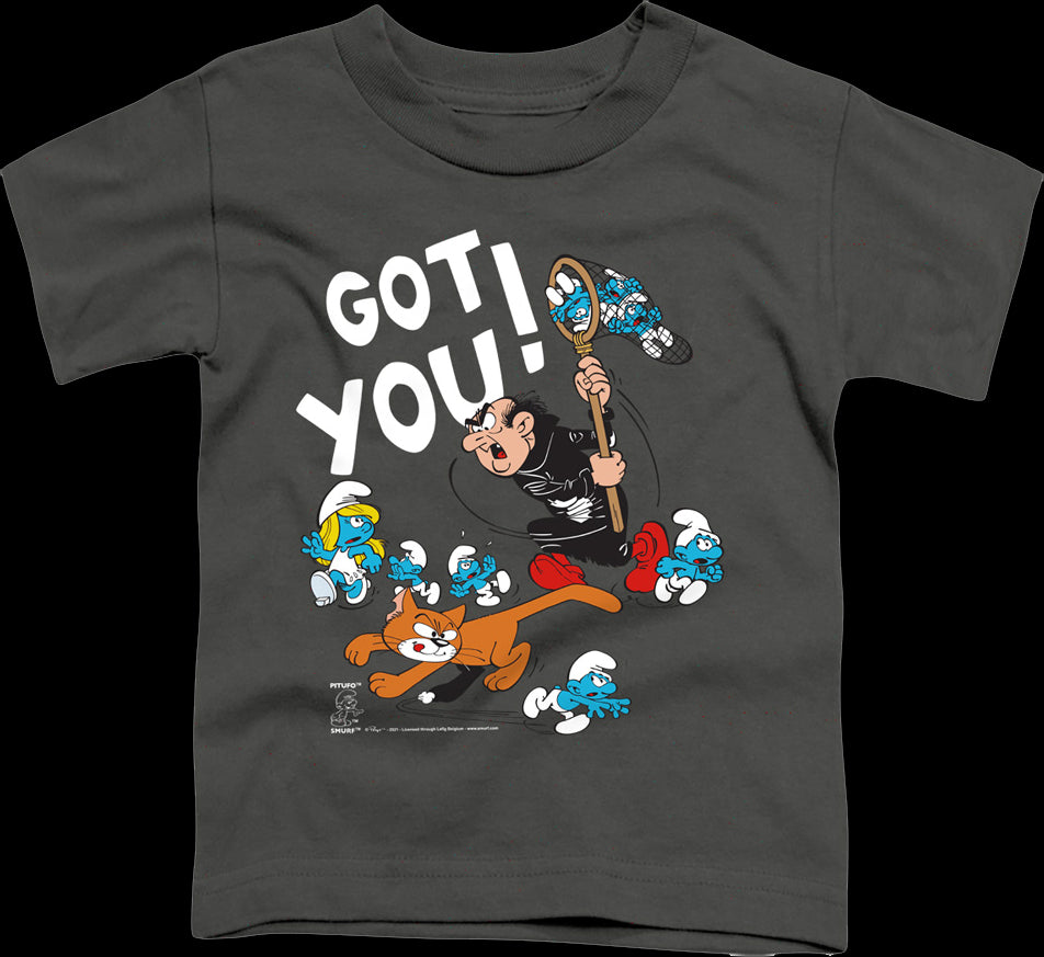 Youth Gargamel and Azrael Got You Smurfs Shirt