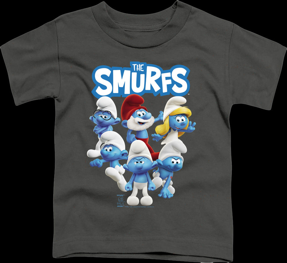 Youth Group Photo Smurfs Shirt