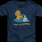 Youth I Don't Do Mornings Garfield Shirt