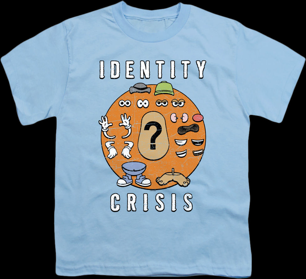 Youth Identity Crisis Mr. Potato Head Shirt