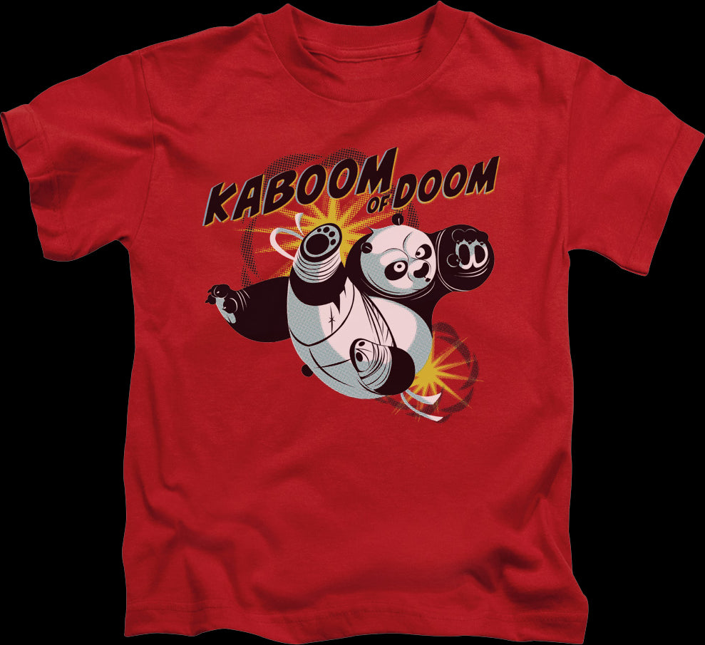 Youth Kaboom Of Doom Kung Fu Panda Shirt