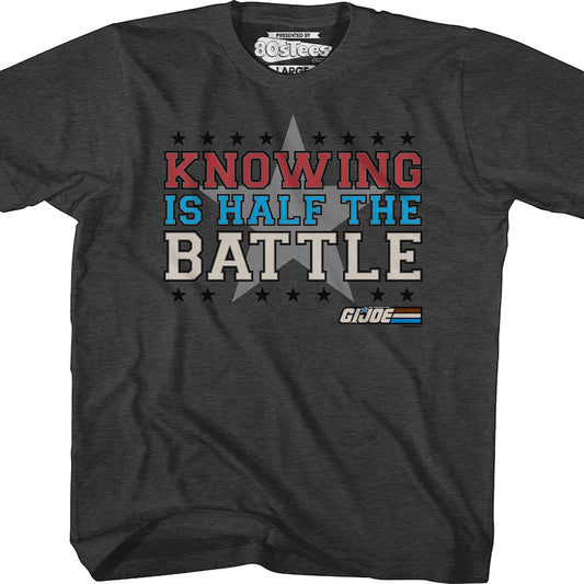 Youth Knowing Is Half The Battle GI Joe Shirt