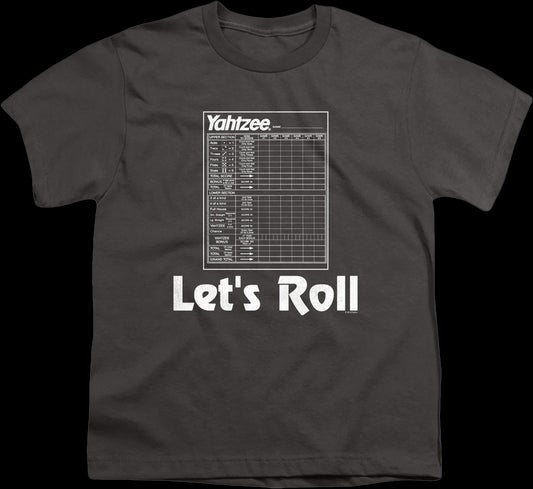 Youth Let's Roll Yahtzee Shirt