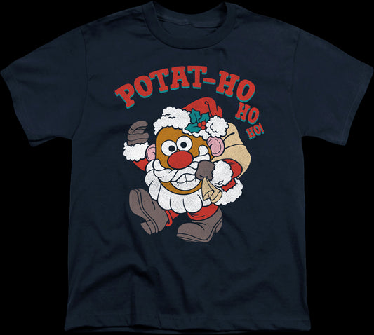 Youth Potat-Ho-Ho-Ho Mr. Potato Head Shirt