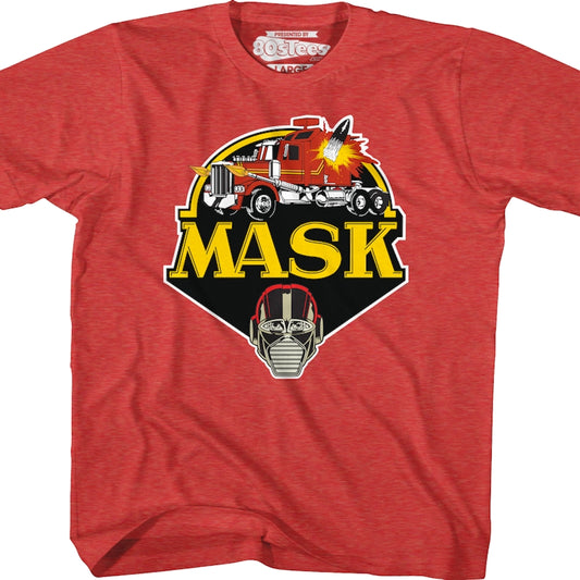 Youth Retro Red Icon MASK Shirt