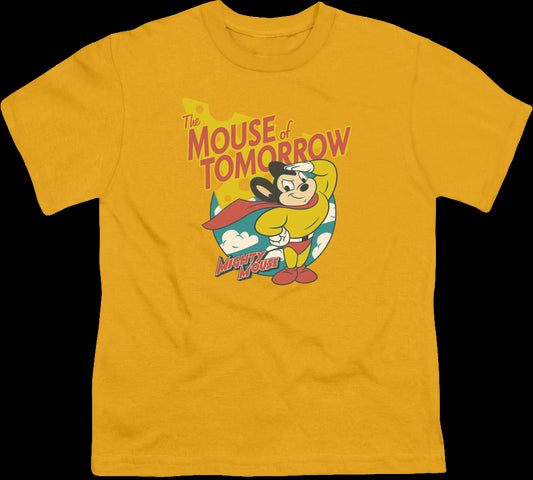 Youth The Mouse of Tomorrow Mighty Mouse Shirt