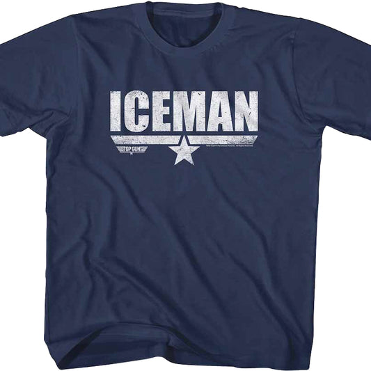 Youth Top Gun Iceman Shirt