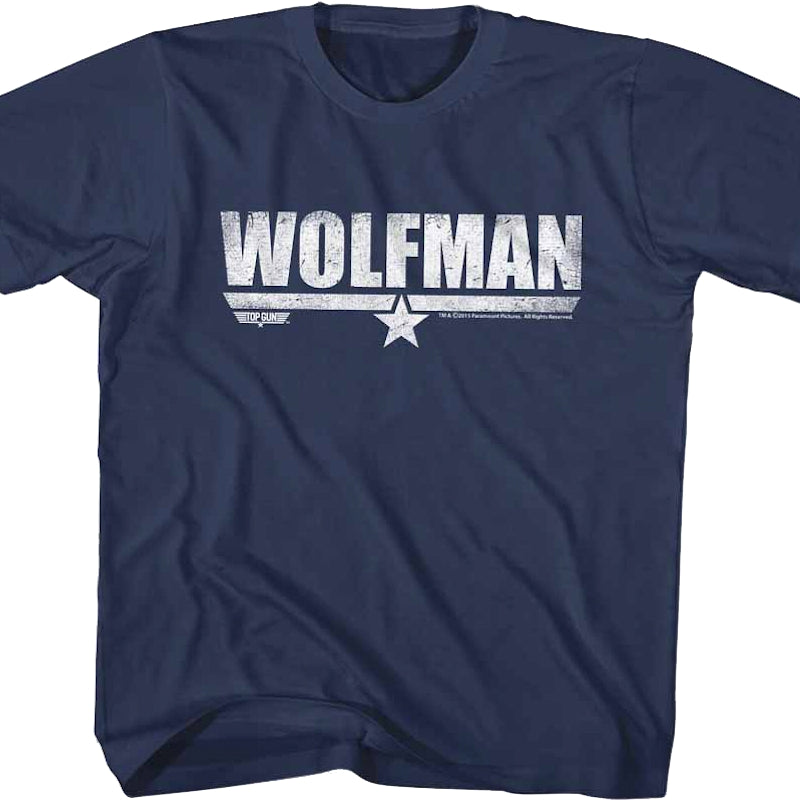 Youth Wolfman Top Gun Shirt