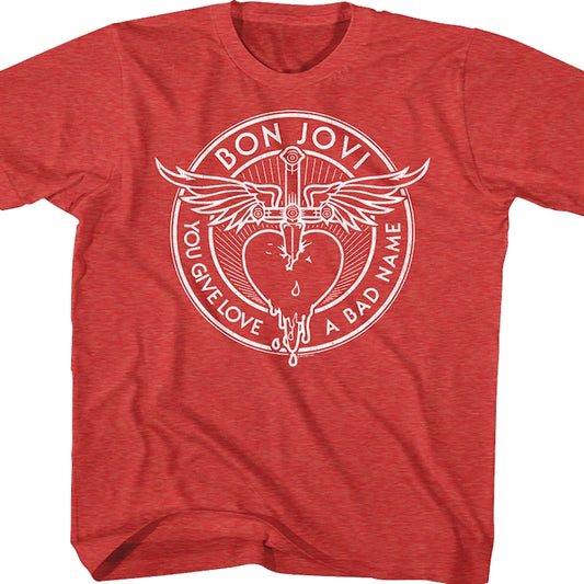 Youth You Give Love A Bad Name Bon Jovi Shirt