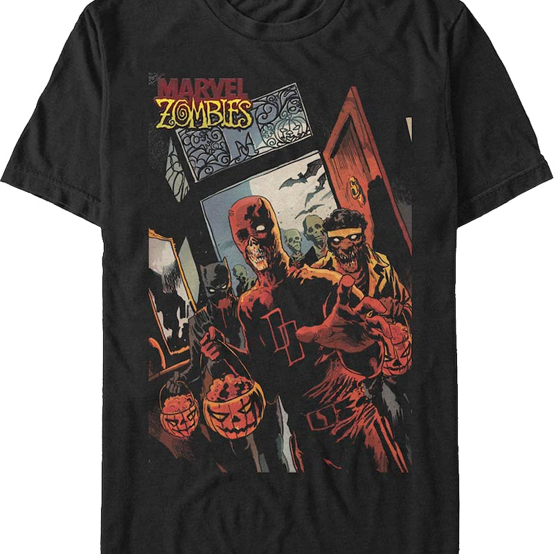 Zombies Halloween Marvel Comics T-Shirt